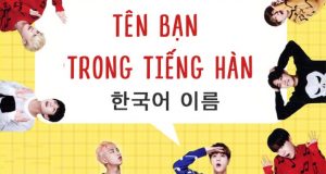 100+ tên tiếng Hàn hay cho nam và nữ chất nhất 7 100+ tên tiếng Hàn hay cho nam và nữ chất nhất